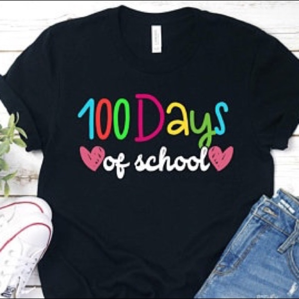 100 Days of school T-shirt